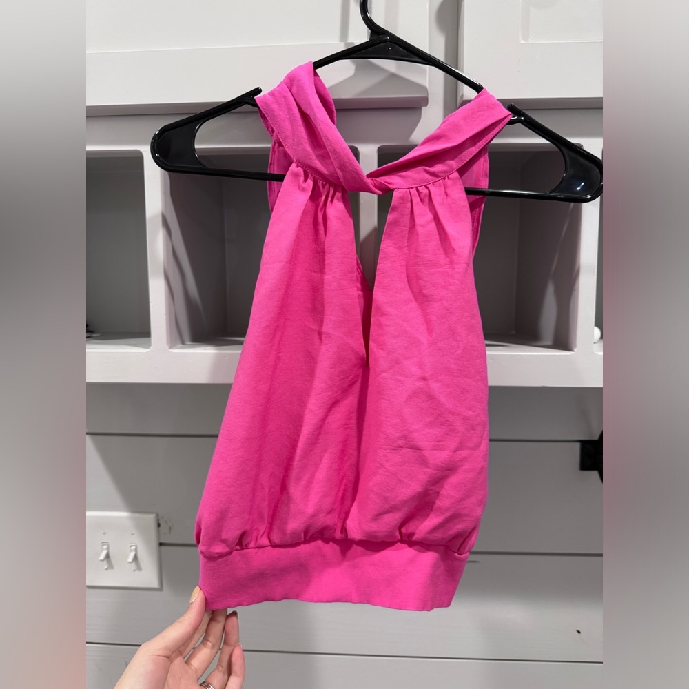 Pink Halter Top